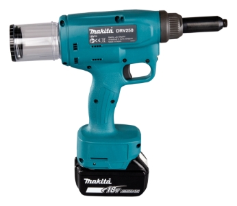 Makita DRV250Z Akku-Nietzange LXT 18 V • 6,4 mm • 20 kN • 30 mm