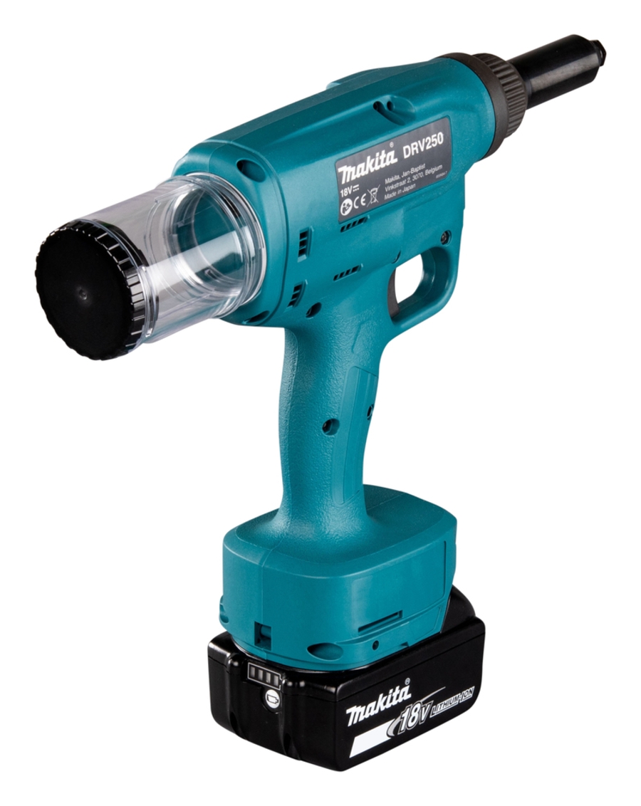 Makita DRV250Z Akku-Nietzange LXT 18 V • 6,4 mm • 20 kN • 30 mm