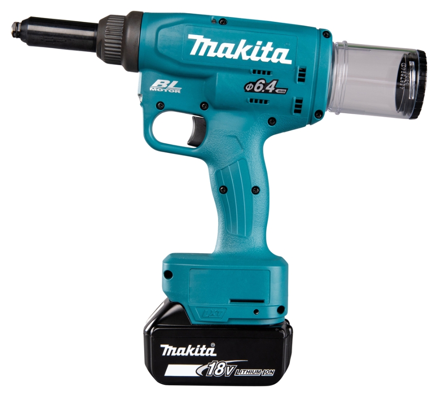 Makita DRV250Z Akku-Nietzange LXT 18 V • 6,4 mm • 20 kN • 30 mm