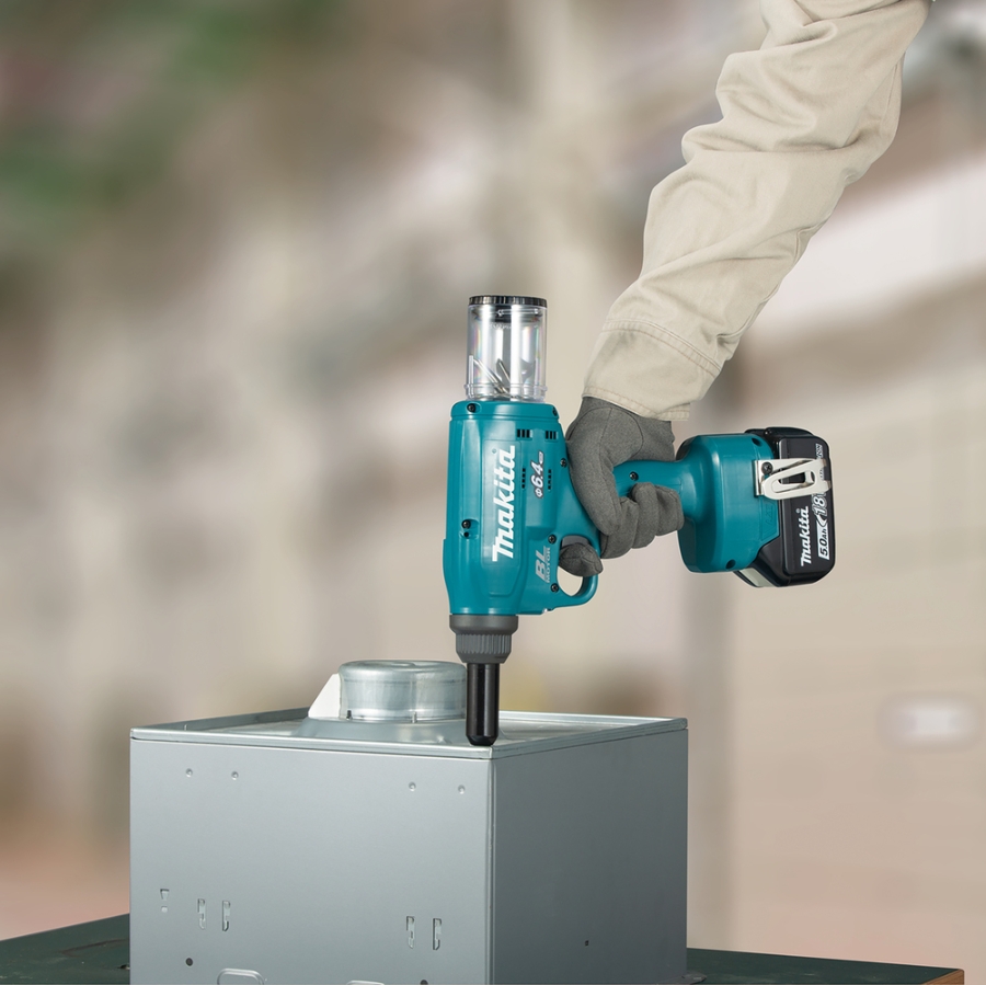 Makita DRV250Z Akku-Nietzange LXT 18 V • 6,4 mm • 20 kN • 30 mm