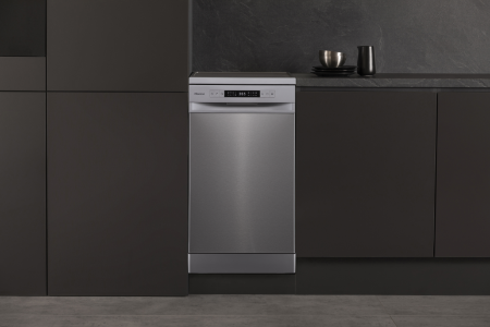 Hisense HS522E10X  Geschirrspüler Stand 45 cm Edelstahl 