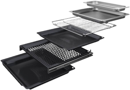 Bosch HSG738DB1 Serie 8  Dampfbackofen Schwarz 