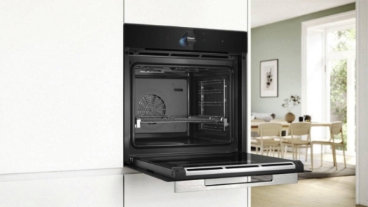Bosch HSG738DB1 Serie 8  Dampfbackofen Schwarz 