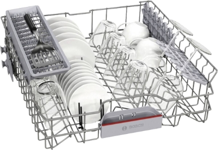 Bosch SMI4EUS00D Geschirrspüler Einbau, integrierbar Stahl gebürstet