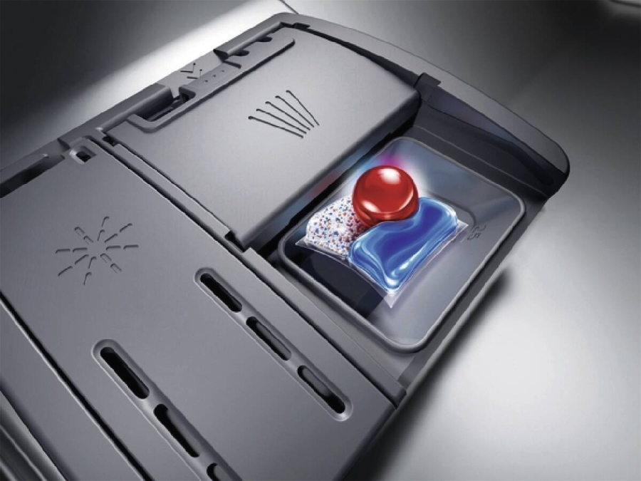 Bosch SMI4EUS00D Geschirrspüler Einbau, integrierbar Stahl gebürstet