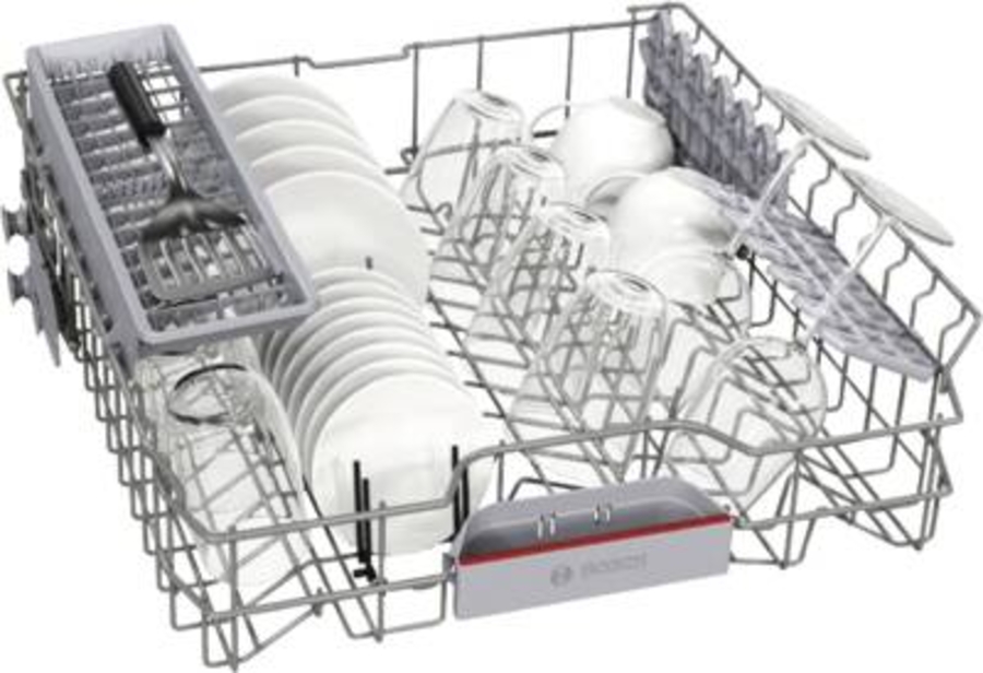 Bosch SMI4EUS00D Geschirrspüler Einbau, integrierbar Stahl gebürstet