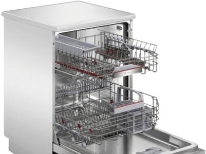 Bosch SMS4EBW02D Geschirrspüler Stand weiß 