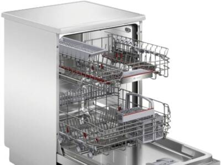Bosch SMS4EBW02D Geschirrspüler Stand weiß 