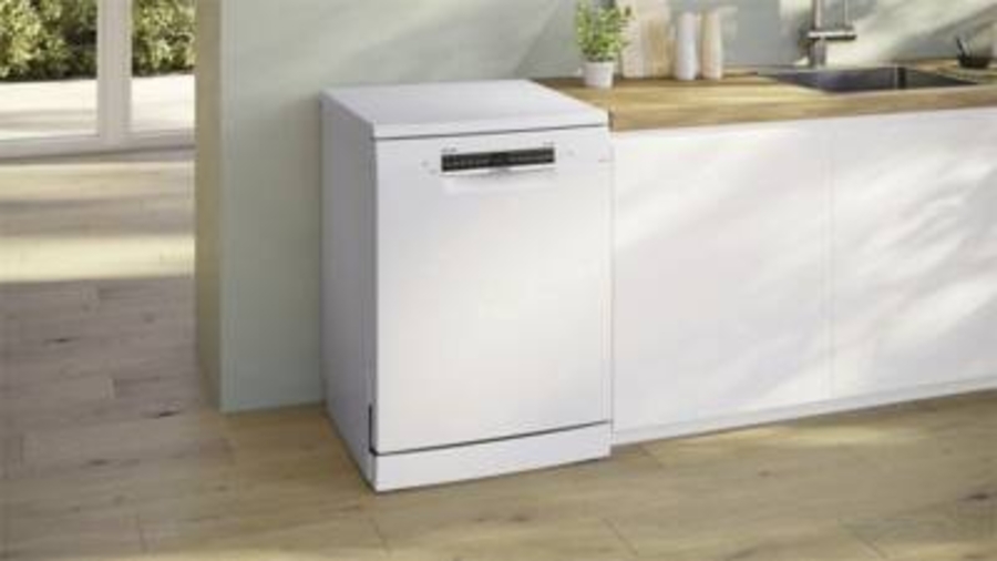 Bosch SMS4EBW02D Geschirrspüler Stand weiß 