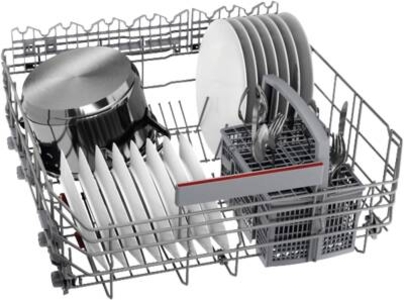 Bosch SMU4EBS02D Geschirrspüler Unterbau  Gebürsteter Stahl