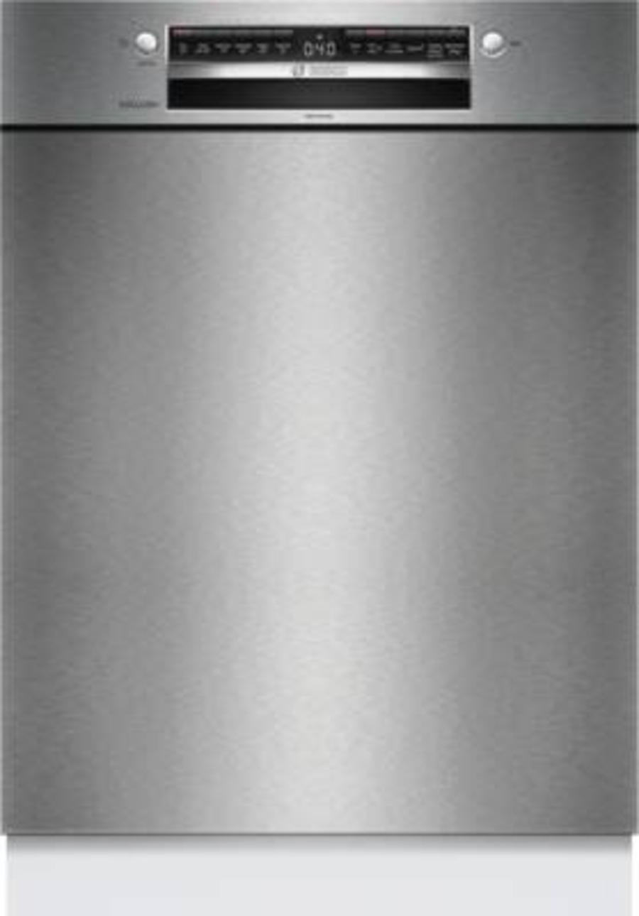 Bosch SMU4EBS02D Geschirrspüler Unterbau  Gebürsteter Stahl