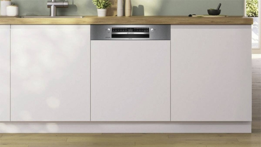 Bosch SMI4EBS02D Geschirrspüler Einbau teilintegriert 60 cm Edelstahl