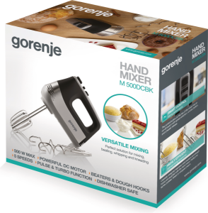 Gorenje M500DCBK  Handmixer 500W 