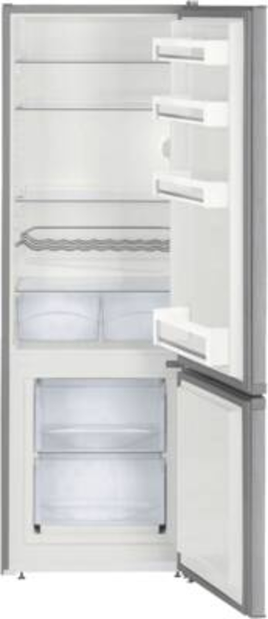 Liebherr CUele 2831-26 Kühl-Gefrierkombination Stand Edelstahl-Look 