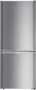Liebherr CUele 2331-26 Kühl-Gefrierkombination Stand Edelstahl-Look-Silber