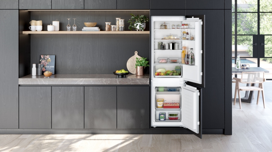 Siemens Extraklasse KI86VNFE0 Kühl-Gefrier-Kombination Einbau 177,5 cm Flachscharnier
