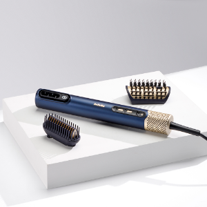 Babyliss AS6550E  Air WAND, 3in1 Styling Tool, Haarföhn &  Glätter Blau 