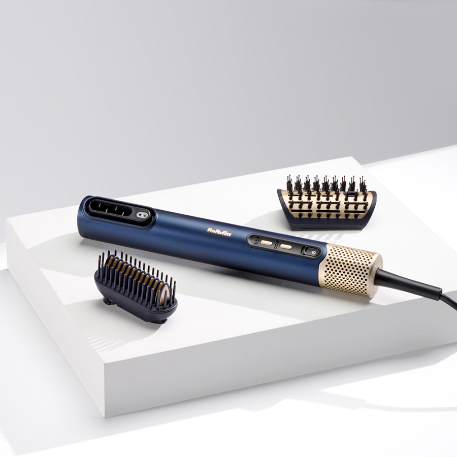 Babyliss AS6550E  Air WAND, 3in1 Styling Tool, Haarföhn &  Glätter Blau 