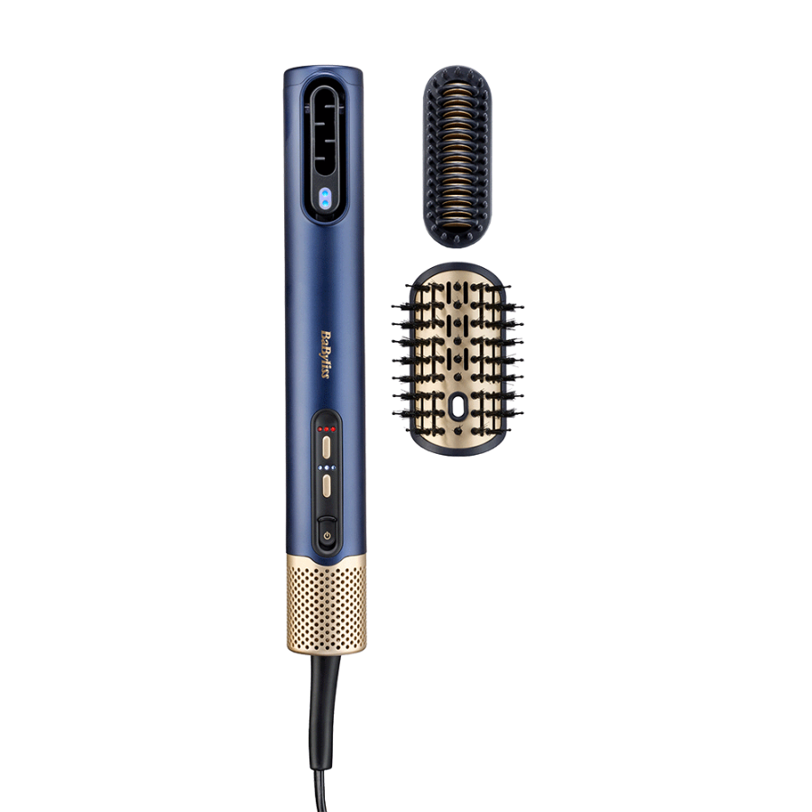 Babyliss AS6550E  Air WAND, 3in1 Styling Tool, Haarföhn &  Glätter Blau 