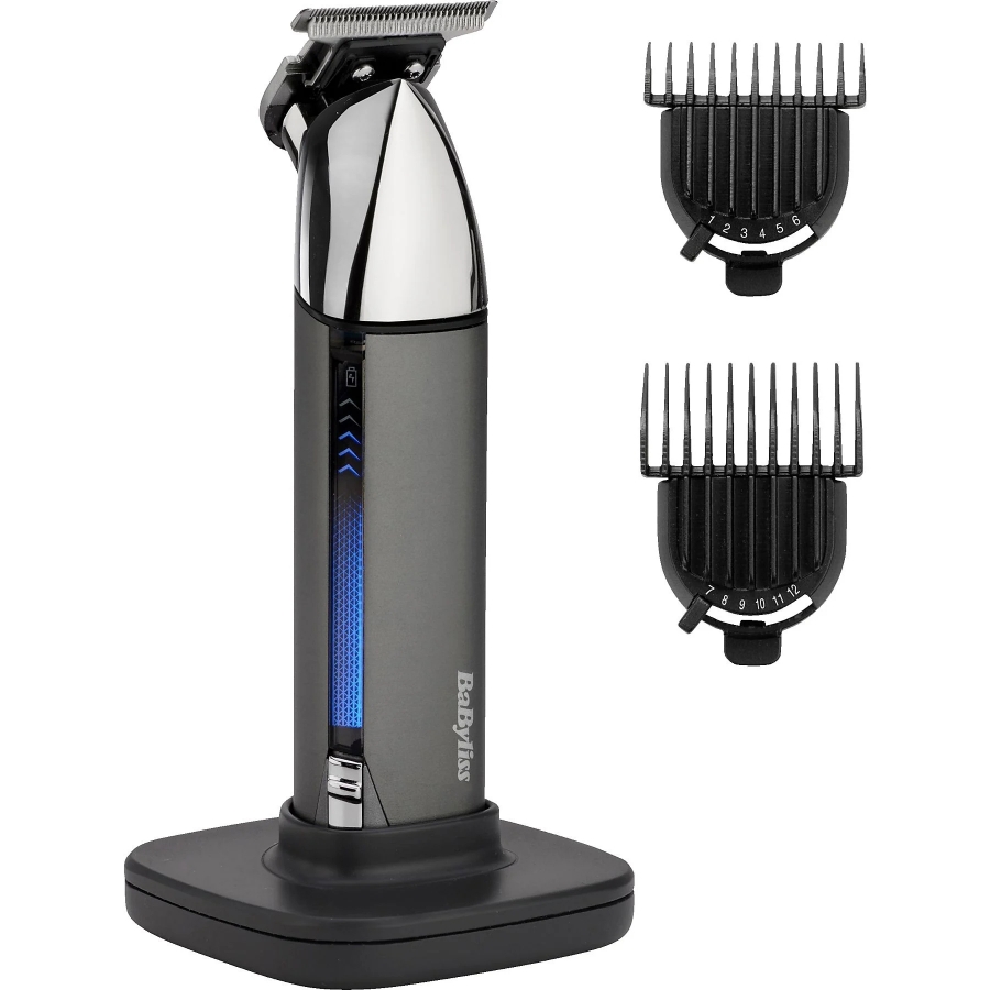 Babyliss T996E Super-X Metal Bartrimmer 2 Aufsätze mit 13 Längeneinstellungen