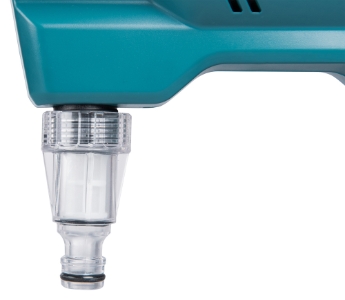 Makita DHW180Z Akku-Druckreiniger 18V • 24 bar • 318 l/h Leichter handgeführter Druckreiniger wahlweise mit 8 oder