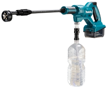 Makita DHW180Z Akku-Druckreiniger 18V • 24 bar • 318 l/h Leichter handgeführter Druckreiniger wahlweise mit 8 oder