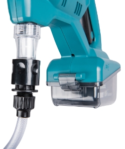 Makita DHW180Z Akku-Druckreiniger 18V • 24 bar • 318 l/h Leichter handgeführter Druckreiniger wahlweise mit 8 oder