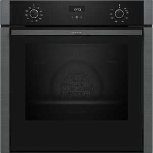 Neff B3ACE2AG0 N50 Backofen Enbau 60 cm Graphite-Grau mit HIDE® - freier Zugriff in den Backofen