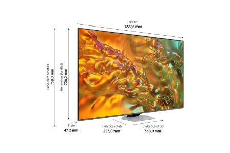 Samsung QE55Q80D 138cm 55" 4K LED Smart TV Fernseher 