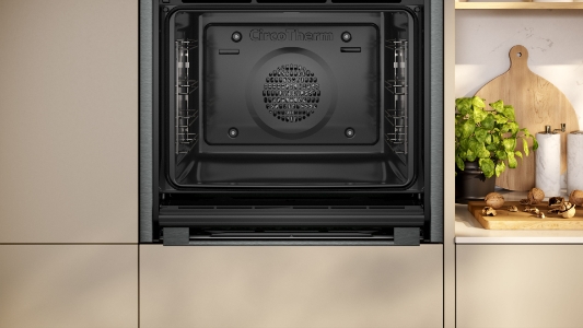 Neff Excellent B44CR21G0K  N70 Backofen, Einbau 60 cm, Graphite  mit Hide® -  für freien und direkten Zugriff