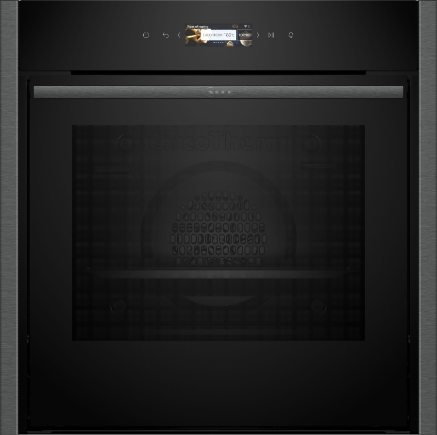 Neff Excellent B44CR21G0K  N70 Backofen, Einbau 60 cm, Graphite  mit Hide® -  für freien und direkten Zugriff