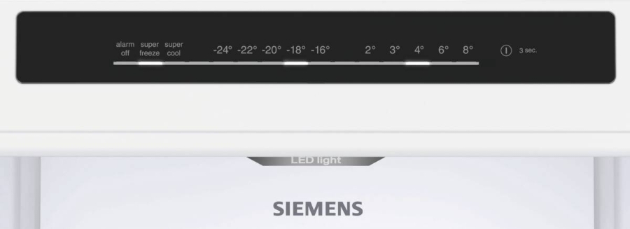Siemens KG36N2WCF Kühl-Gefrier-Kombination mit Gefrierbereich Weiss NoFrost