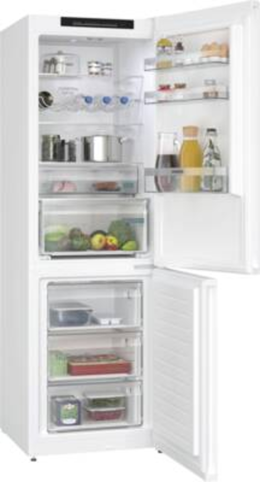 Siemens KG36N2WCF Kühl-Gefrier-Kombination mit Gefrierbereich Weiss NoFrost