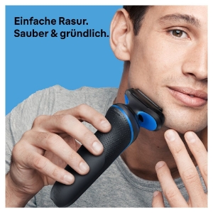 Braun Personal Care Series 5 51-B1200s  Wet&Dry Rasierer Schwarz-Blau 