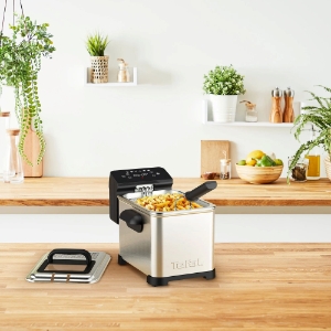 Tefal FR507D Family Pro Digital edelstahl/schwarz, 2.400 Watt, 