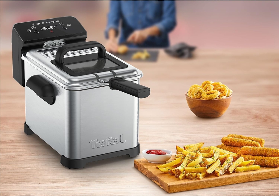 Tefal FR507D Family Pro Digital edelstahl/schwarz, 2.400 Watt, 