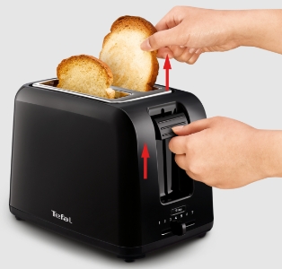 Tefal TT1A28 Toaster Vita Bun Warmer Black 