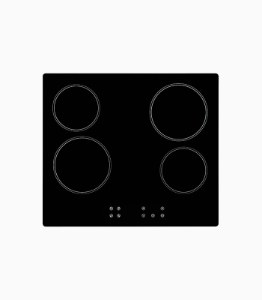 Exquisit EKC 601-2.2 Kochfeld Autark 60 cm Schwarz 