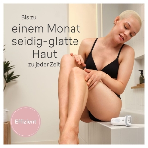 Braun Personal Care Silk-épil 7-041 Epilierer für eine einfache Haarentfernung,   langanhaltend glatte Haut, Weiß/Silber