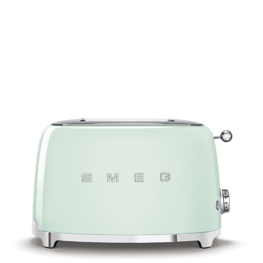 SMEG TSF01PGEU 50's Style 2-Schlitz-Toaster kompakt Pastel Grün 