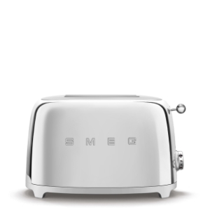 SMEG TSF01SSEU 50's Style 2-Schlitz-Toaster kompakt Chrom 