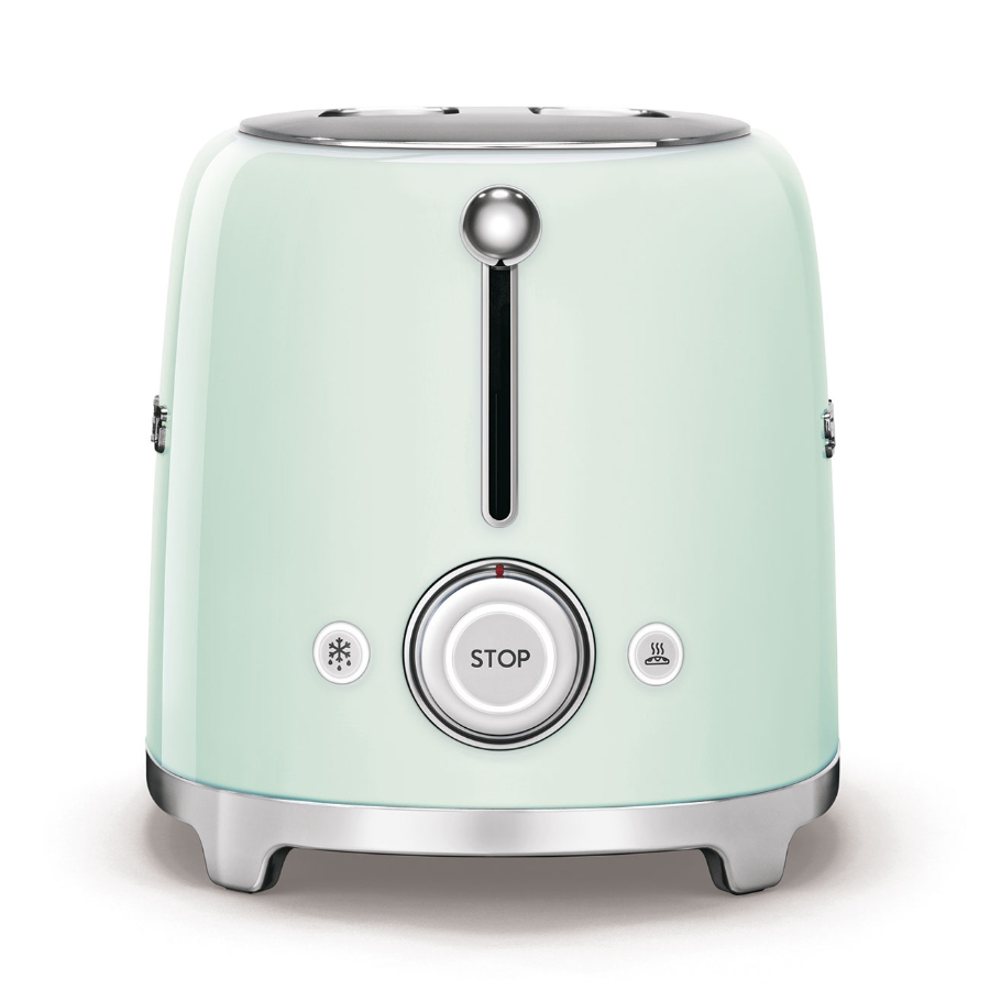 SMEG TSF02PGEU 50's Style 2-Schlitz-Toaster lang Pastellgrün 