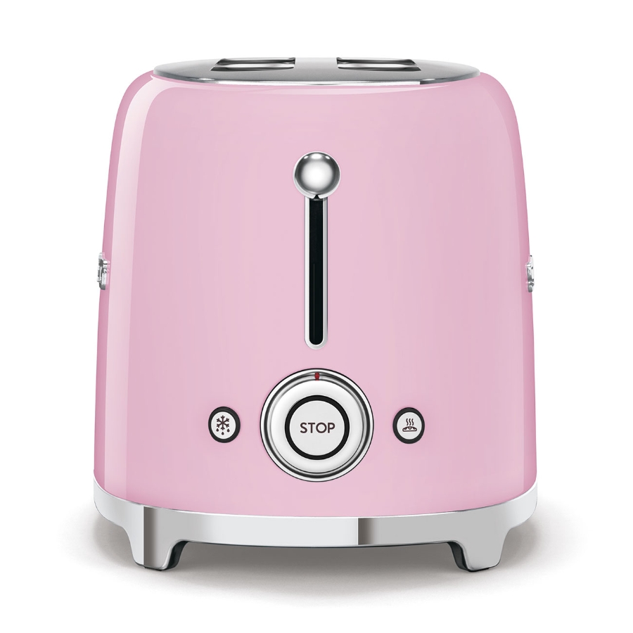 SMEG TSF02PKEU 50's Style 2-Schlitz-Toaster lang Pink 