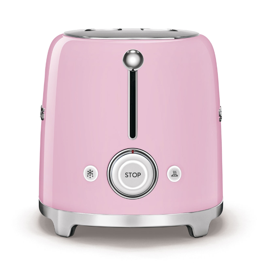 SMEG TSF02PKEU 50's Style 2-Schlitz-Toaster lang Pink 
