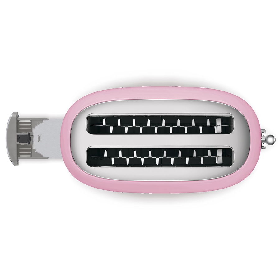 SMEG TSF02PKEU 50's Style 2-Schlitz-Toaster lang Pink 