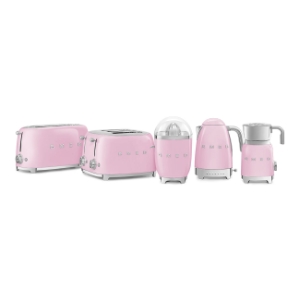 SMEG TSF03PKEU 50's Style 4-Schlitz-Toaster Cadillac Pink 