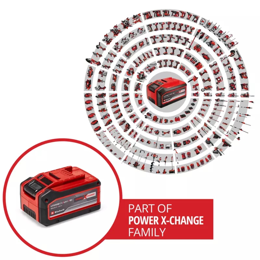 Einhell 4-6 Ah Multi-Ah Power X-Change Plus Akku 