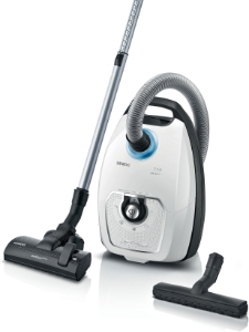 Siemens VSZ7442S Z 7.0 Bodenstaubsauger mit Staubbeutel weiß 