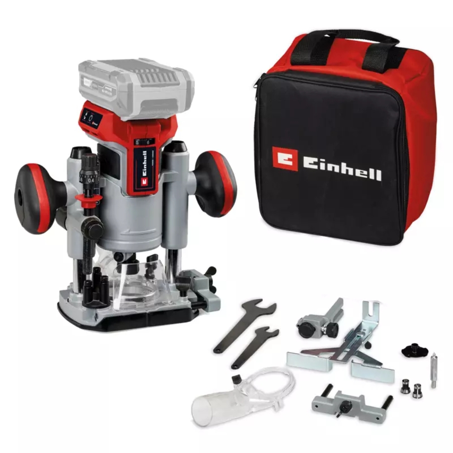 Einhell TP-RO 18 Set Li BL - Solo PROFESSIONAL Akku-Oberfräse  /-Kantenfräse 