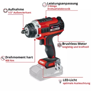 Einhell IMPAXXO 18/400 PROFESSIONAL Akku-Schlagschrauber  